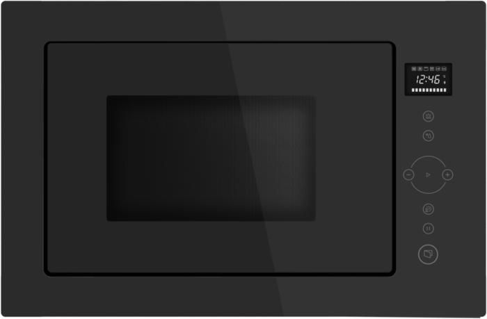 MICRO-ONDE ENCASTRABLE 25Litres NOIR 800w Grill 1000w tactile INFINITON - IMW-GBK25 - Infiniton