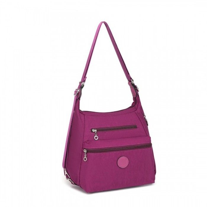 Sac à dos à bandoulière - KONO - 3 en 1 - Imperméable - Antivol - 31x13x24 cm Sac à dos à bandoulière - KONO - 3 en 1 - Imperméable - Antivol - 31x13x24 cm