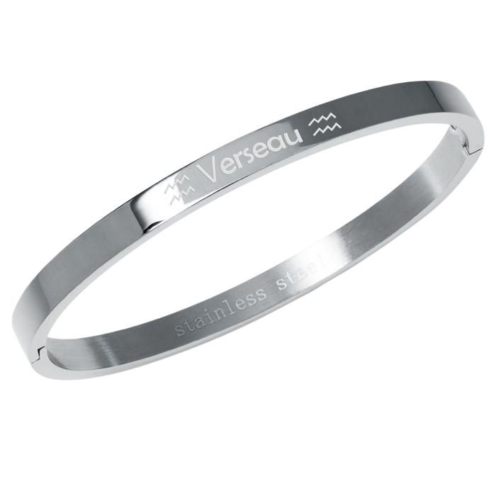 Bracciale Rigido In Acciaio Inox 316L Con Iscrizione - Messaggio "Mamma Perfetta" - Gioiello Per Amiche E Famiglia