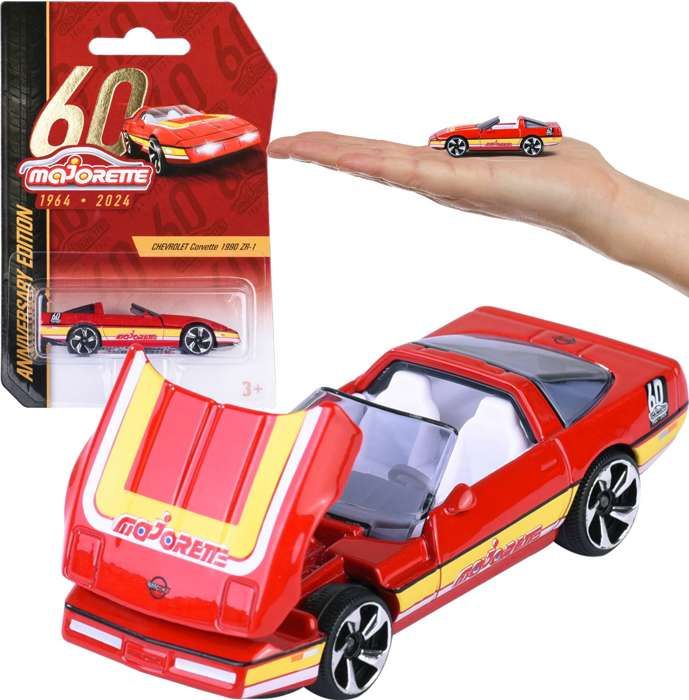 Chevrolet Corvette 1990 ZR 1 metal resistor car 60th anniversary Majorette Cdiscount Jeux Jouets