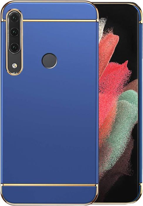 DUEDUE Coque pour Huawei P30 Cordon avec Anneau Rotatif, Protection