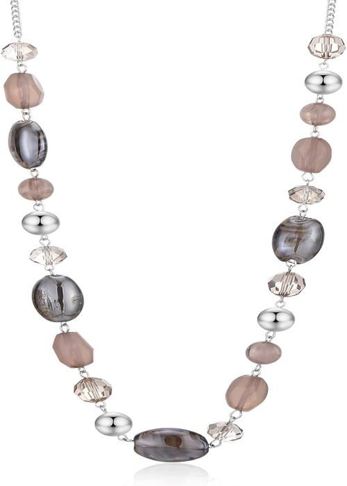 Collier long doré fantaisie – style moderne et élégant - Montres & Bijoux