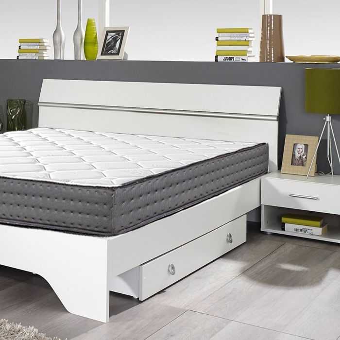 Matelas réversible SONIA en mousse 3D face été/ hiver mémoire de forme indépendance du couchage - 140x200 cm epaisseur 20 cm Matelas réversible SONIA en mousse 3D face été/ hiver mémoire de forme indépendance du couchage - 140x200 cm epaisseur 20 cm