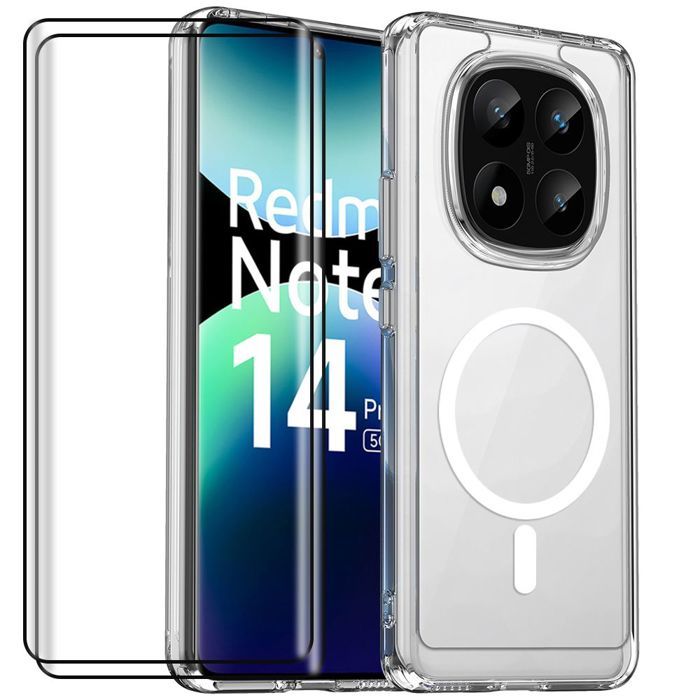 Coque Silicone Transparente Pour Xiaomi Redmi Note 14 PRO Plus Pochette Cover Protection