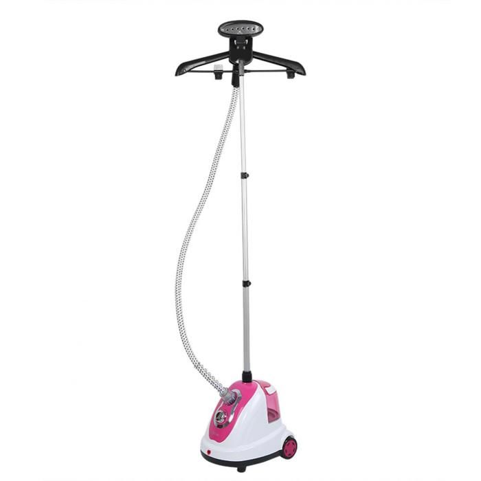 Fer à repasser suspendu - Rose - Puissance 1700W - QUIIENCLEE Capacité 1.7L Température de la vapeur 98°C - Lee cooper