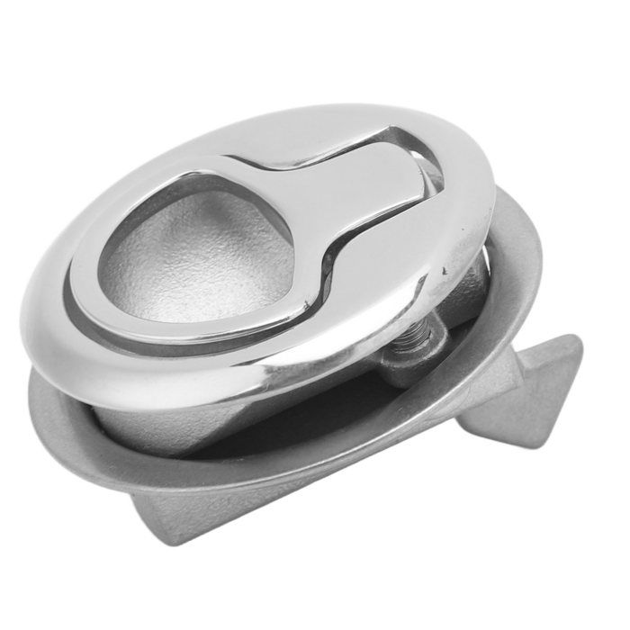 2 Loquets De Trappe Marine En Inox 316 – Anti-hochet, 75mm, Résistants à La Corrosion, Faciles à Installer Sans Perçage