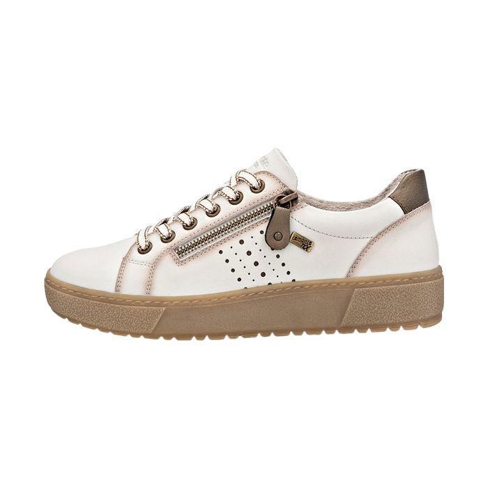 Remonte Basket Basse Cuir Remonte Rock - Beige Comb