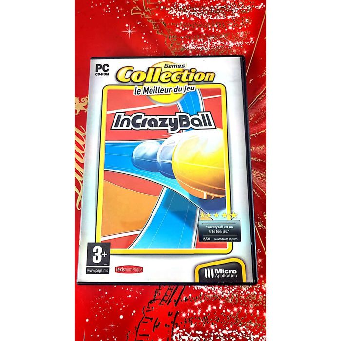 Lexis Numérique Incrazyball – Jeu PC Cd-Rom – Action / Arcade / Course Futuriste