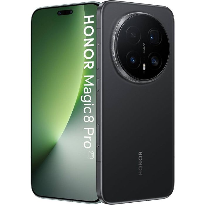 HONOR Magic 8 Pro 5G Smartphone 6.71 Snapdragon 8 Elite 12GB RAM 512GB Dual SIM Titanium Black