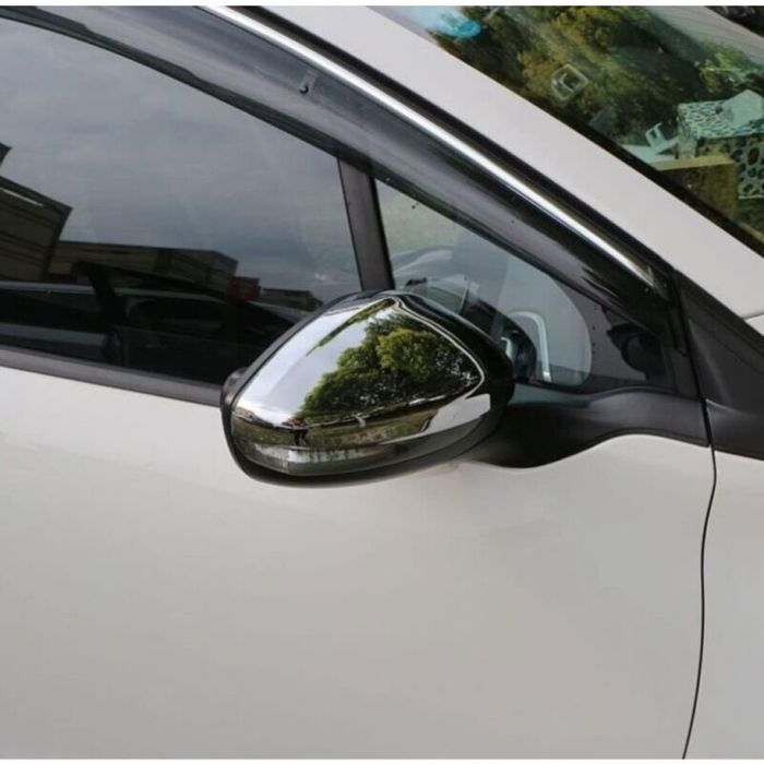 Rétroviseurs latéraux chromés ABS pour Peugeot 2008 (2014-2018) – Protection étincelante 2 pièces