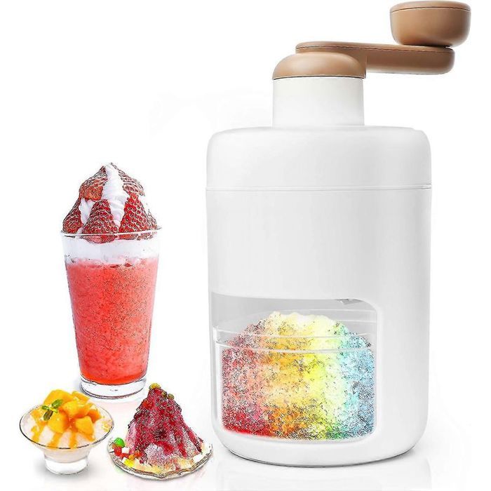 Machine à glace pilée machine à granita broyeur à glace portable et machine à glace pilée