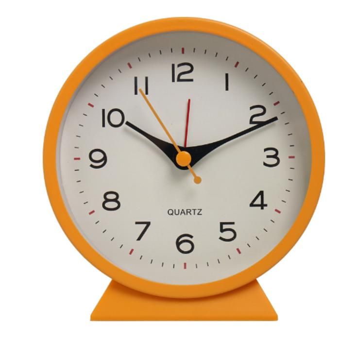 Réveil analogique 4 5 petite horloge de bureau rétro à piles horloge de table silencieuse en méta ACCESSOIRES FABRICATION MAISON