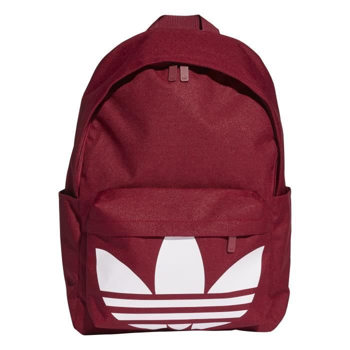 Sac à dos adidas Originals Adicolor Basic - rouge bordeaux/blanc