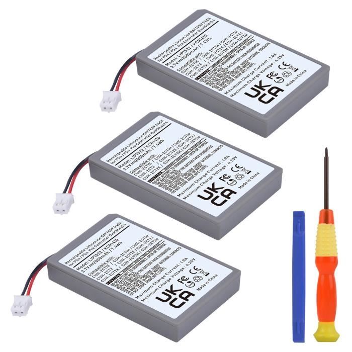 Batterie De Rechange Pour Manette PS4 Dualshock - 2000mAh - Compatible - Neuf