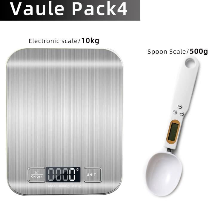 Balance de cuisine numérique - Ecran LED – cuisine inspirante