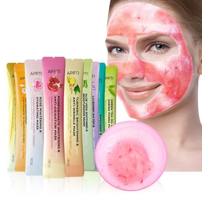 APPTI Crystal Jelly Mask * 9PCS Peau hydratante et hydratante ...
