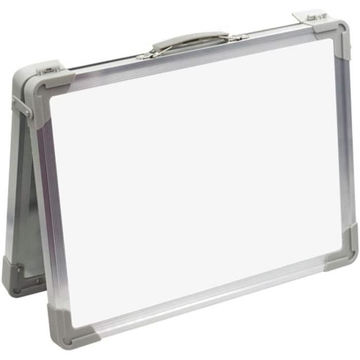 Tableau blanc magnétique effaçable à sec, tablette d'écriture, affichage el  liatif, peinture de bureau, petit support double face - AliExpress