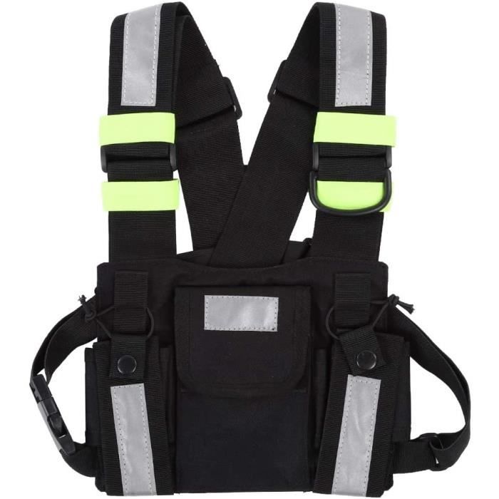 Gilet Tactique Ceinture Molle - Poches Pour Talkie-walkie, équipement Combat (neuf, Nylon)