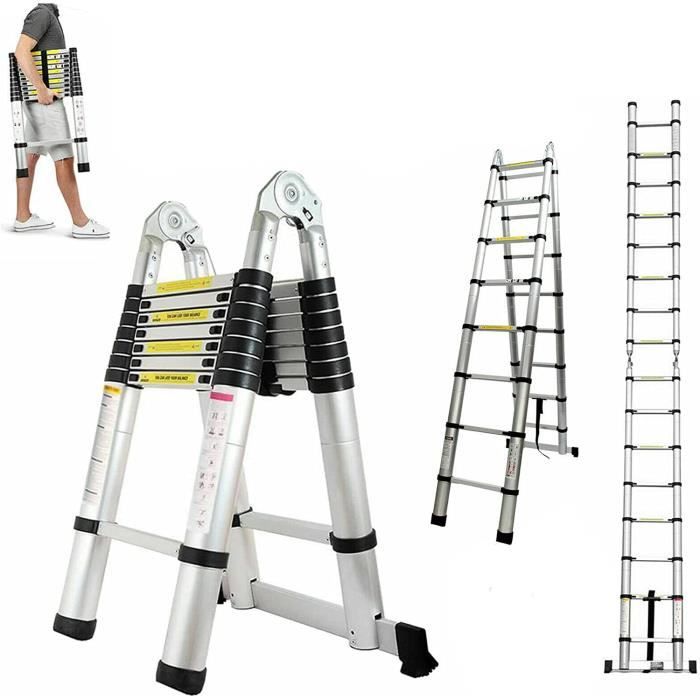 Échelle de sortie de puits de fenêtre de sous-sol, échelle de sortie d
