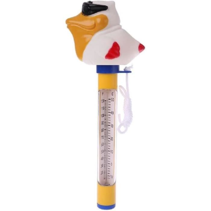 Thermomètre Flottant Pour Piscine - En Forme De Flamant Rose Ou Tortue - Pour Spa, Aquarium, Bain