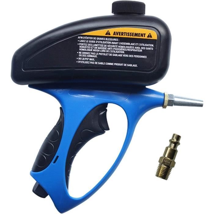 Sabler Pistolet De Sablage - Sableuse Portable À Sabler 90Psi 500Ml ...