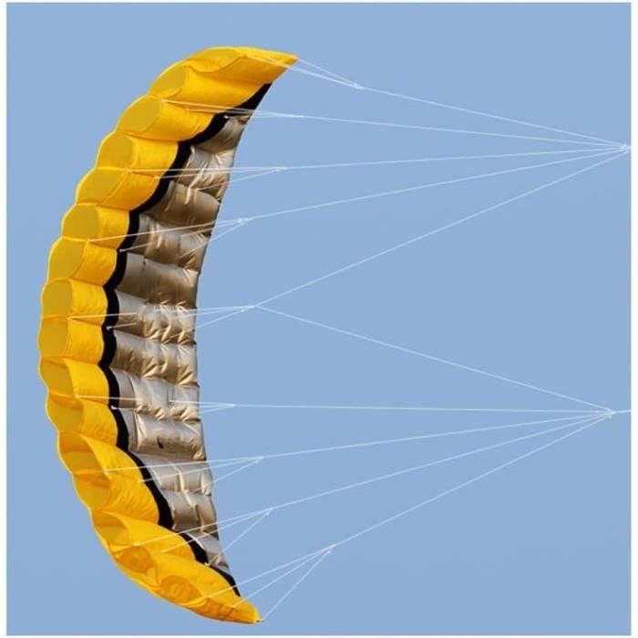 Cerf-volant De Sport Top Loop 130 - Pour Débutants - Voile Polyester Ripstop, Cadre Fibre De Verre - Dès 8 Ans