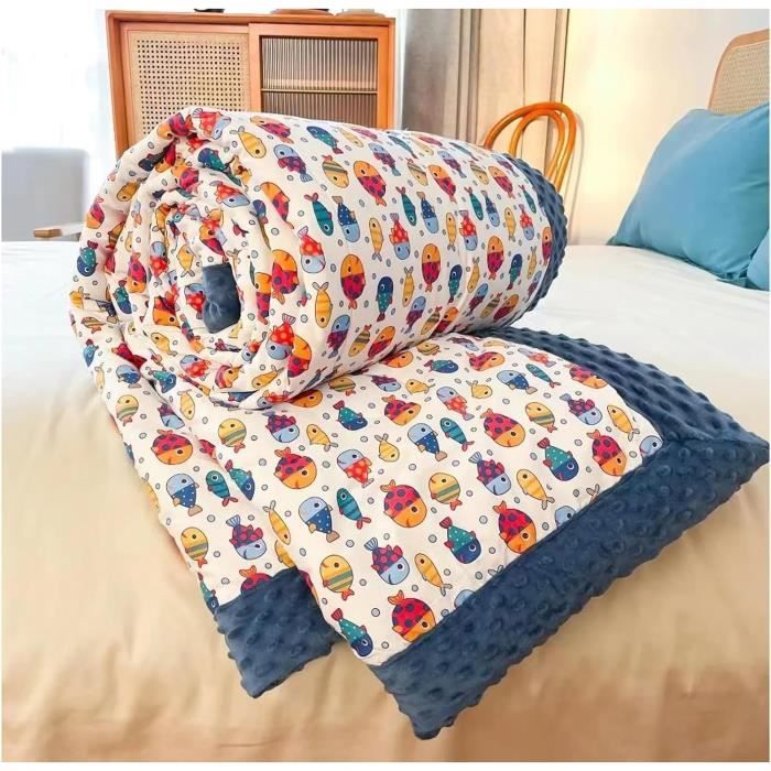 Couette D'hiver Très Chaude 150x200cm - Velours De Lait, Garnissage 3.5kg, Douce Et Moelleuse, Pour Nuits Froides