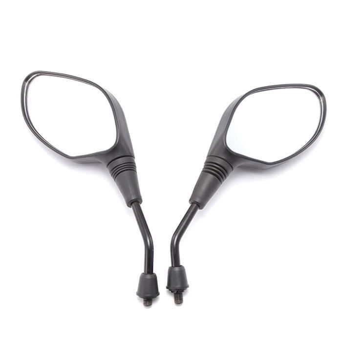 Rétroviseurs ovales chromés universels pour moto, 10MM, rétroviseur latéral pour Yamaha xt 600 Rétroviseurs ovales chromés universels pour moto, 10MM, rétroviseur latéral pour Yamaha xt 600