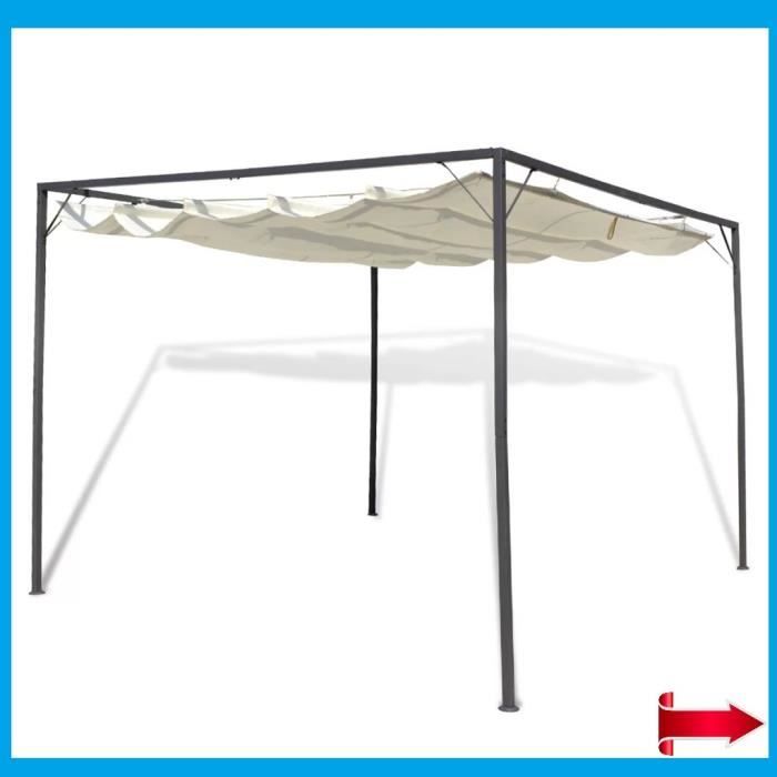 Tonnelle Auvent Mobile Chapiteau De Jardin Tonnelle Tente Auvent Protection Du Soleil