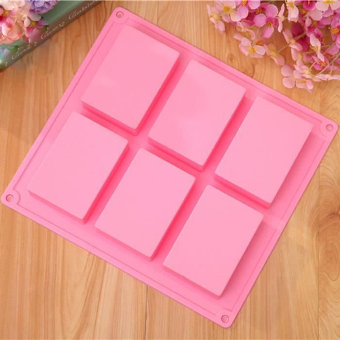 Nouveau Gateau Rectangulaire Silicone Moule Outils Cuisson De Decoration De Gateau Au Chocolat Cdiscount Maison