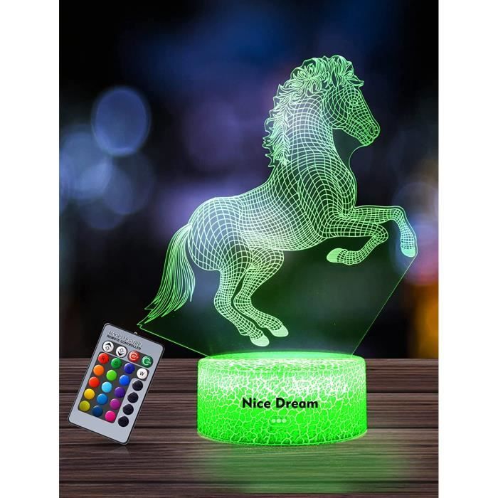 Veilleuse Basketball 3D JOLLYEEP - LED Multicolore Avec Télécommande