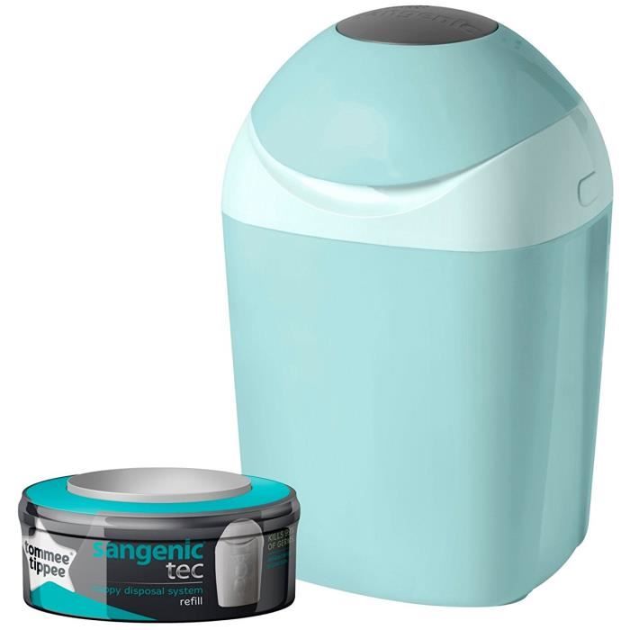 Sangenic Tec Tommee Tippee Contenitori per Pannolini Azzurro 84109501