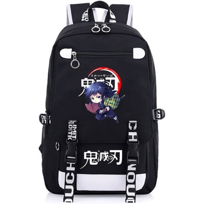 Sac à Dos KPop Demon Hunters 3-en-1 - Cartable Scolaire Avec Sac Bandoulière Et Trousse, Léger Et Imperméable (29x17x39 Cm)