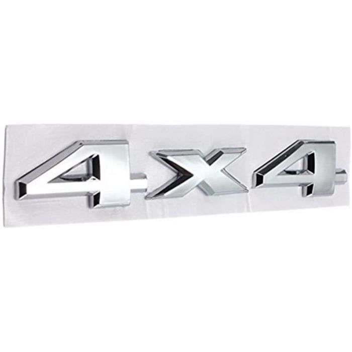 Autocollants 3D Chrome Alamor Pour Jeep - Modèles 2005-2013 - Styling Extérieur ABS