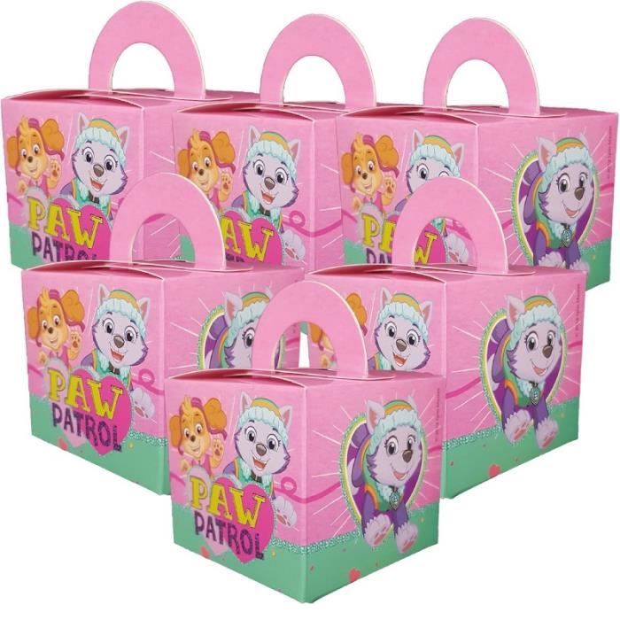 Set de 8 Boite Cadeau Disney Pat Patrouille Rose Fille - Emballage  Anniversaire Noël - 214 - Cdiscount Beaux-Arts et Loisirs créatifs