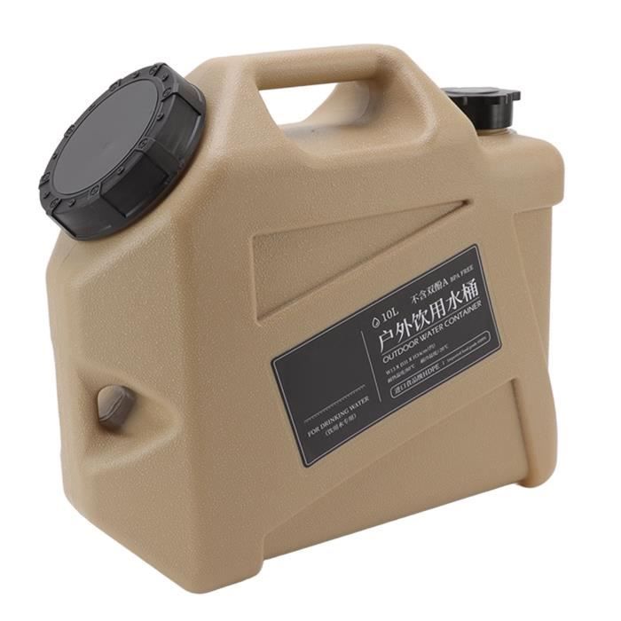 Réservoir D'eau Portable RuiDay 7.5-22L - Robinet Intégré, Alimentaire, Pour Camping