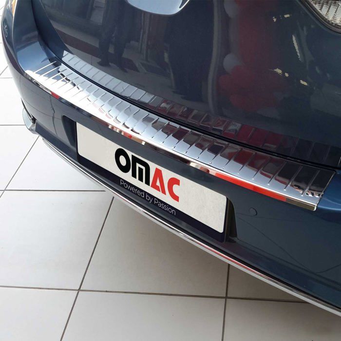 Accessoire Utilitaire Toyota Protection Seuil Chargement Acier Inox Toyota Proace City - Chromé Brillant - Adhésif Renforcé Protection Chargement Véhicule