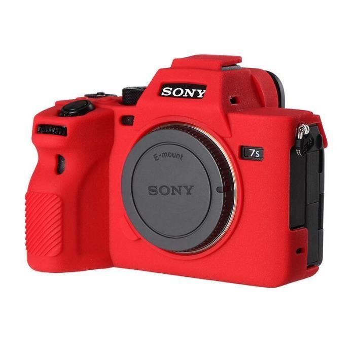 Pochette Etui de protection de camera en Silicone et caoutchouc pour Sony A7S3 A7SIII Red C626170 Cdiscount Bagagerie Maroquinerie