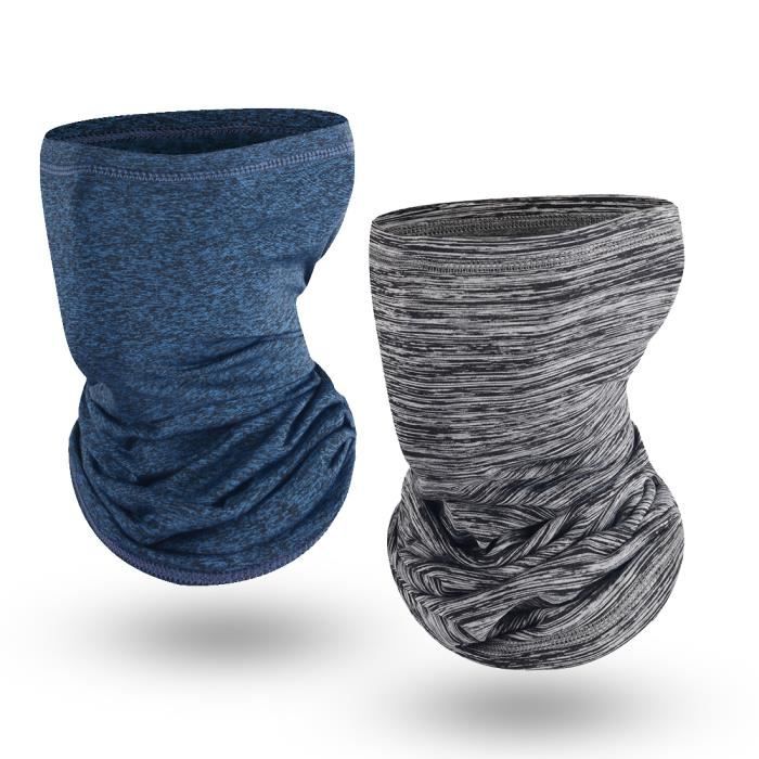 Universal Textiles Écharpe Polaire Thermique Pour Homme Noir 158 X 26 Cm, Noir, 158 X 26 Cm