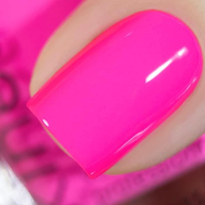 15ml vernis à ongles semi-permanent gel polish soak-off uv led manucure vernis gels diy salon neon pink 2039[A59]