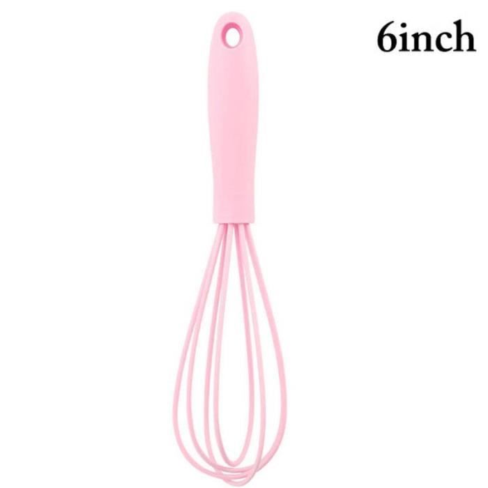 2 Mini Fouets En Inox - Batteur à œufs Manuel - Pour Crème, Café, Lait - 20 Cm - Argent - Nettoyage Facile