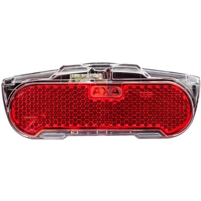 Éclairage pile arrière led fixation porte bagage 80mm City