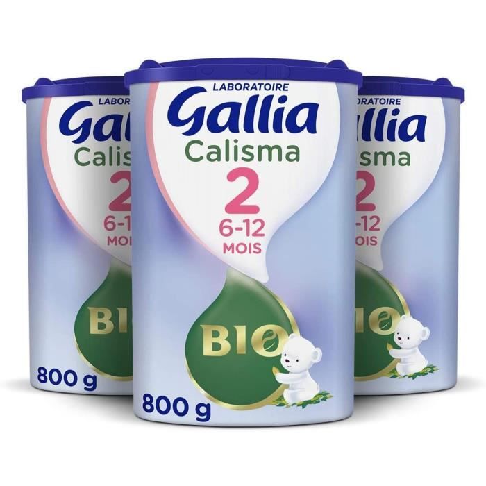 GALLIA CALISMA 2 800G 6-12MOIS SANS HUILE DE PALME