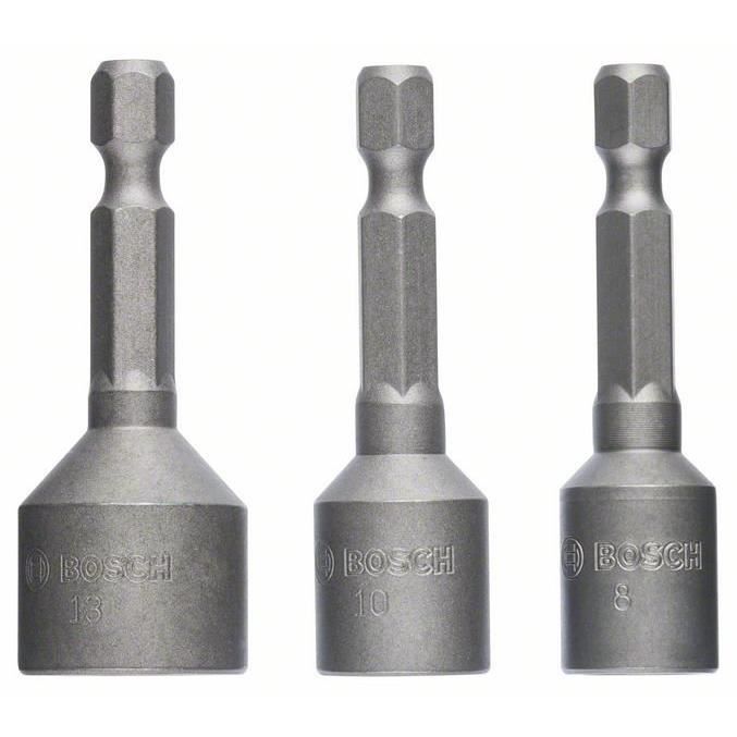 Bosch Douilles set de 3 pièces 50 mm / 8 10 13 mm - vue 2