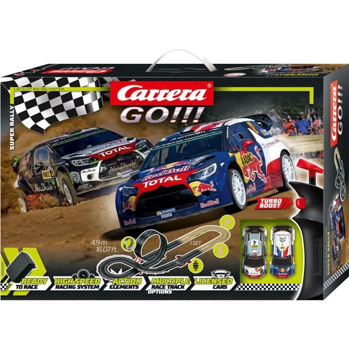 Circuit Carrera Go!!! - CARRERA-TOYS - Super Rally - Adulte - Marron -  Intérieur - Cdiscount Jeux - Jouets