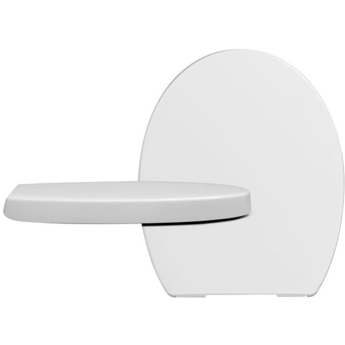 abattant wc frein de chute declipsable