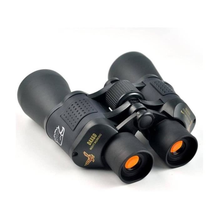 Jumelles 20x80 Pour Adultes - Puissantes, étanches, Vision Nocturne Faible Luminosité Pour Observation Oiseaux, Chasse