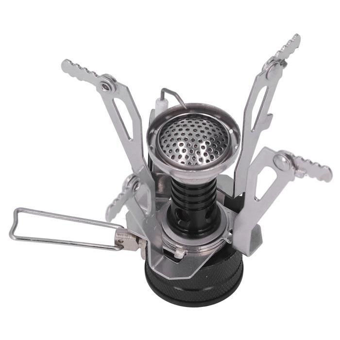 Réchaud Camping Pliable Z.M.C 3200W - Mini Réchaud Gaz - Allumage Piézo - 100g
