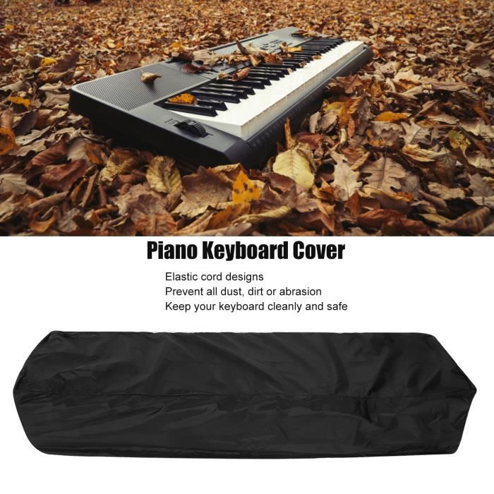 Housse de Protection pour Clavier Piano 88 touches anti poussière ,  Couverture anti-poussière pour ElectroniquePiano Numérique