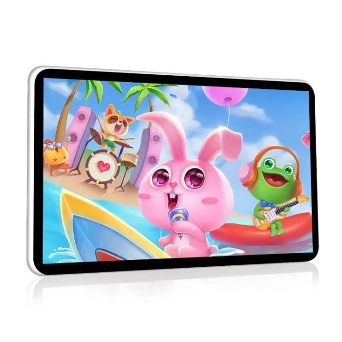 Tablette Dessin Enfant Wqplo 7 Pouces Android 13 - 5GB RAM, 32GB ROM, Contrôle Parental, étui Renforcé Bleu Tablette Enfant